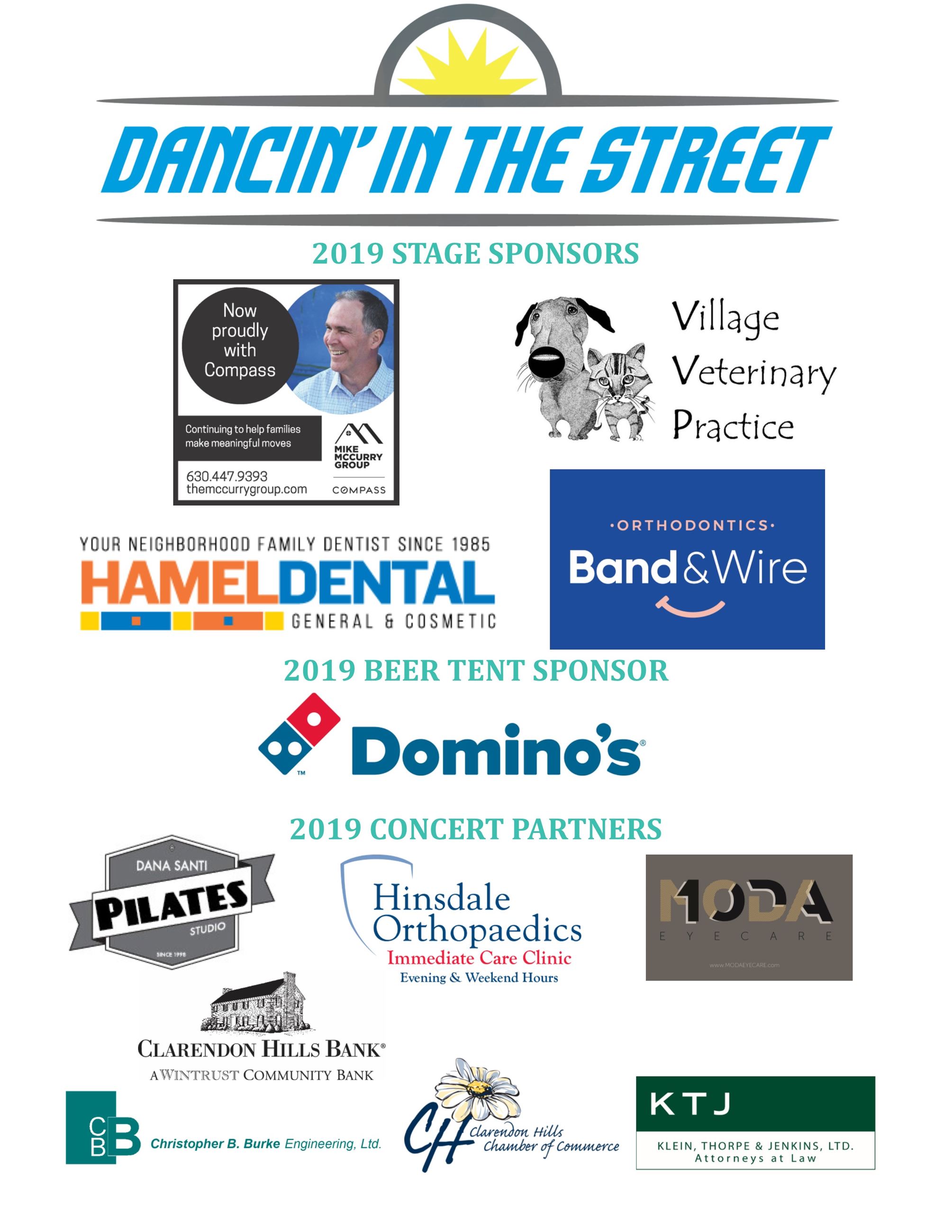 2019 SPONSORS Poster