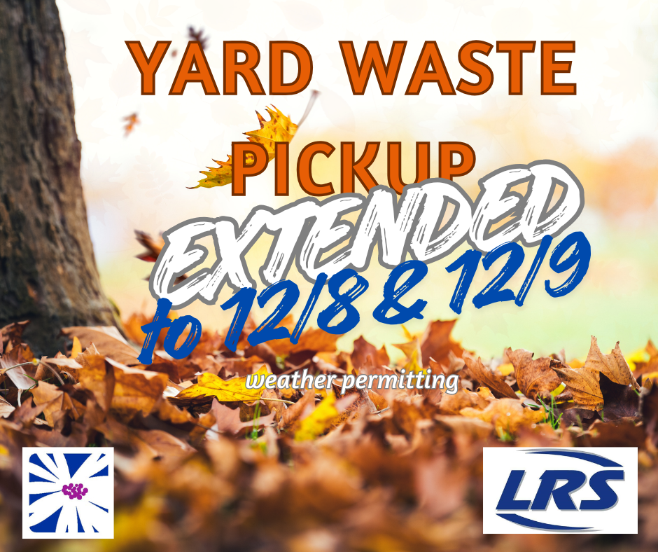 YARD WASTE PICKUP Extended