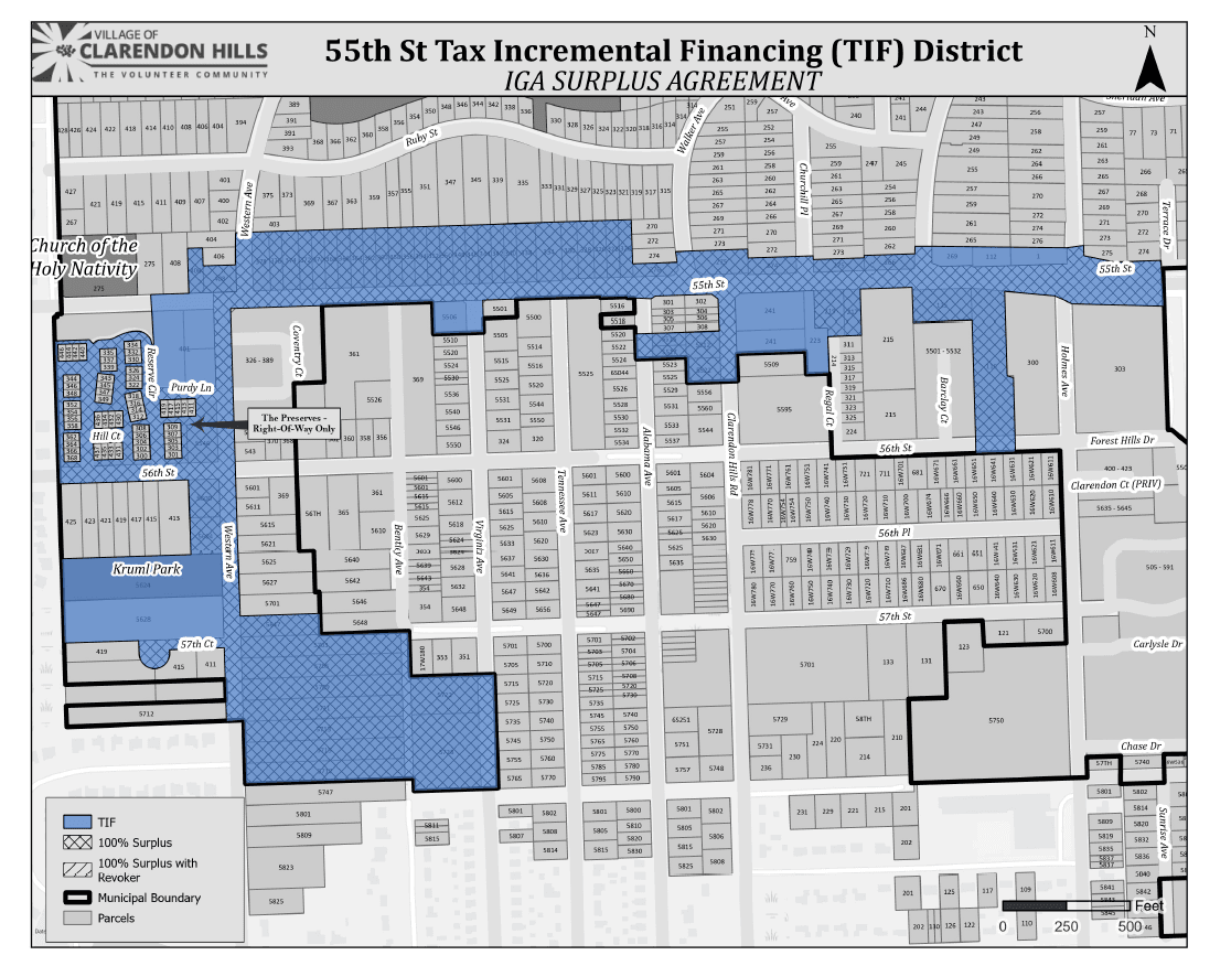 Nov 2024 55th St TIF Map